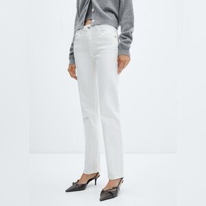 White Mango Medium-comfort straight jeans size 32/0New